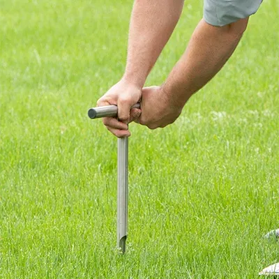 lawn soil sample